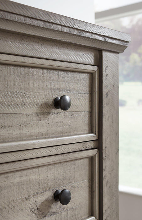 Harrastone Dresser and Mirror - MR ZEE FURNITURE