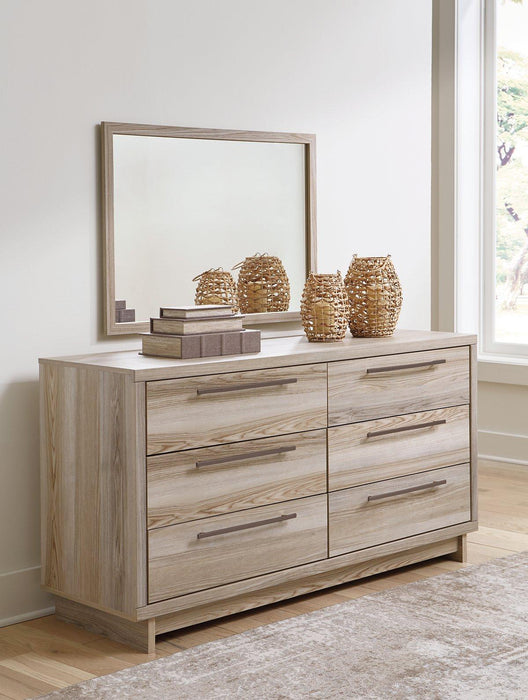 Hasbrick Dresser and Mirror - MR ZEE FURNITURE