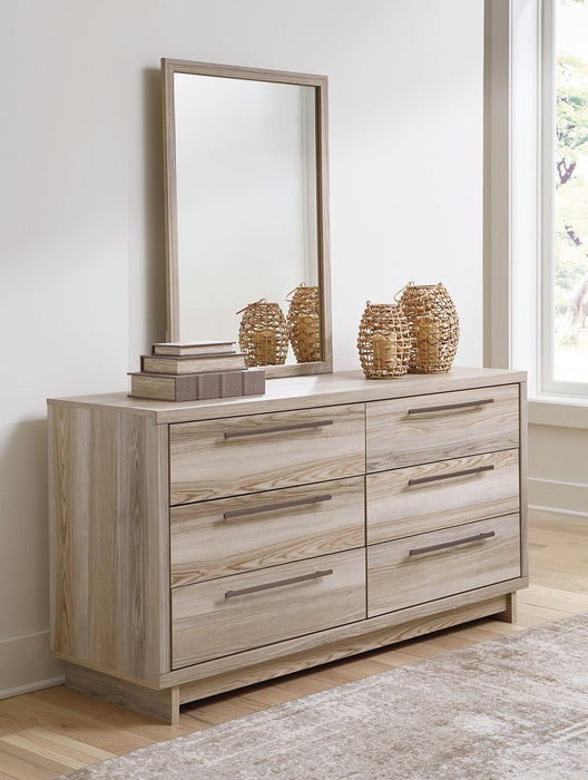 Hasbrick Dresser and Mirror - MR ZEE FURNITURE