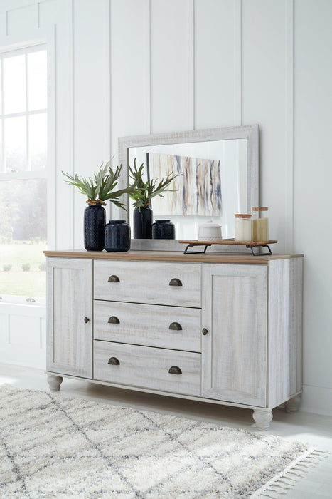 Haven Bay Dresser and Mirror - MR ZEE FURNITURE