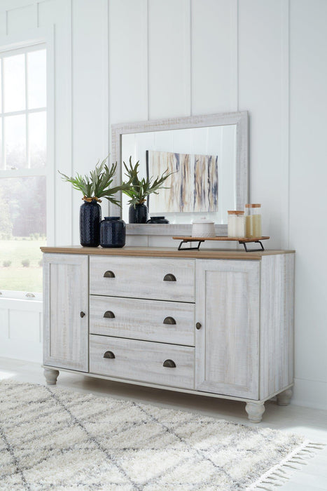 Haven Bay Dresser and Mirror - MR ZEE FURNITURE