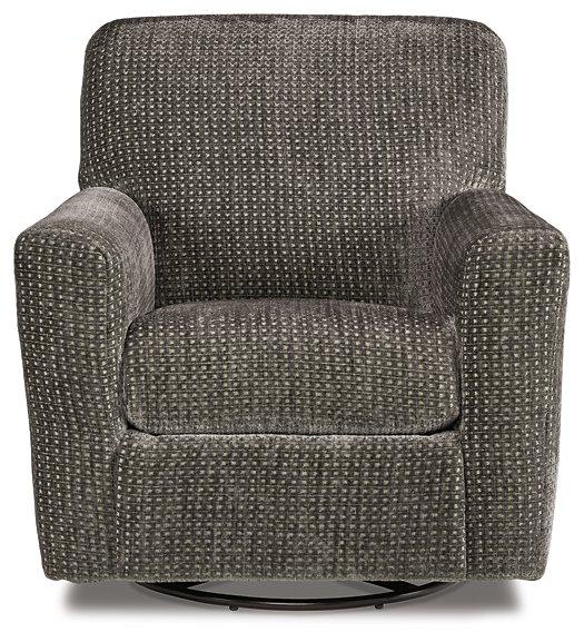 Herstow Swivel Glider Accent Chair - MR ZEE FURNITURE