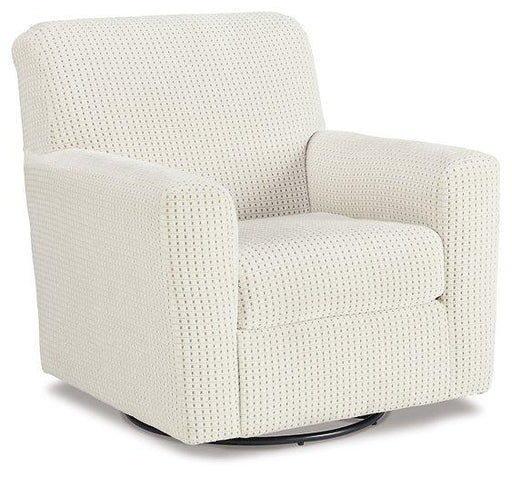 Herstow Swivel Glider Accent Chair - MR ZEE FURNITURE