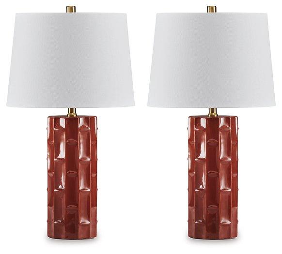 Jacemour Table Lamp (Set of 2) - MR ZEE FURNITURE