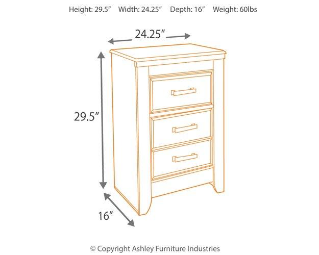 Juararo Nightstand - MR ZEE FURNITURE