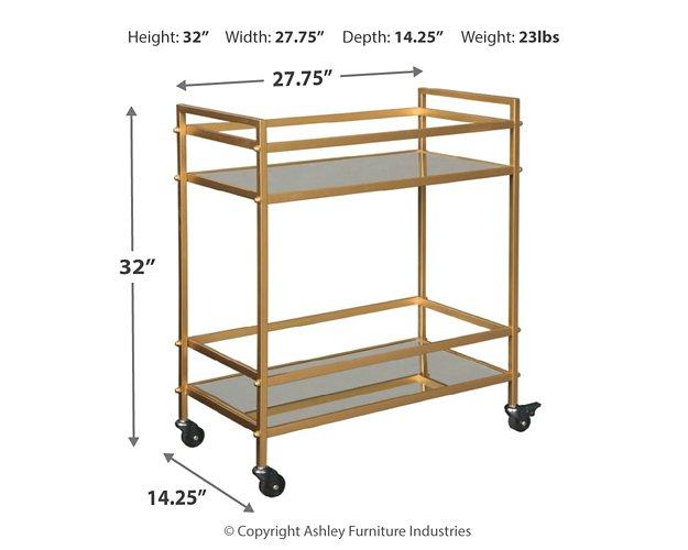 Kailman Bar Cart - MR ZEE FURNITURE