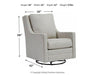 Kambria Swivel Glider Accent Chair - MR ZEE FURNITURE