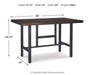 Kavara Counter Height Dining Set - MR ZEE FURNITURE