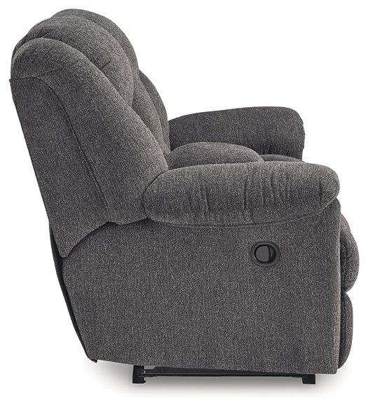 Foreside Reclining Loveseat with Console - MR ZEE FURNITURE