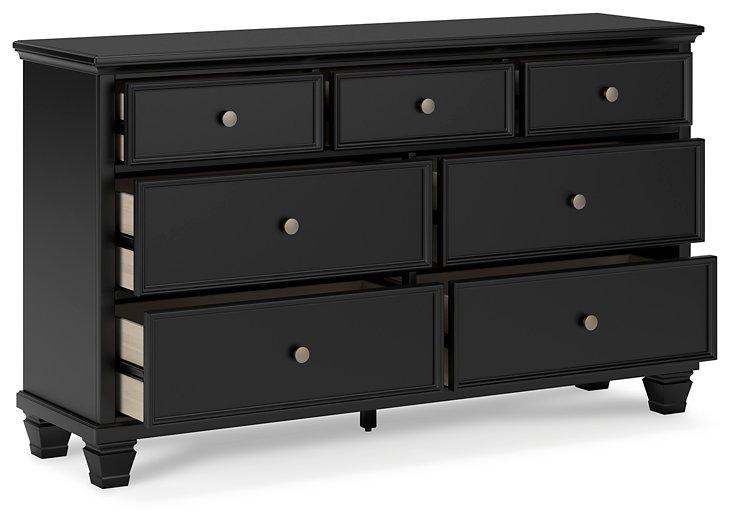 Lanolee Dresser and Mirror - MR ZEE FURNITURE