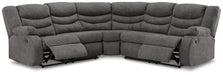 Partymate 2-Piece Reclining Sectional - MR ZEE FURNITURE