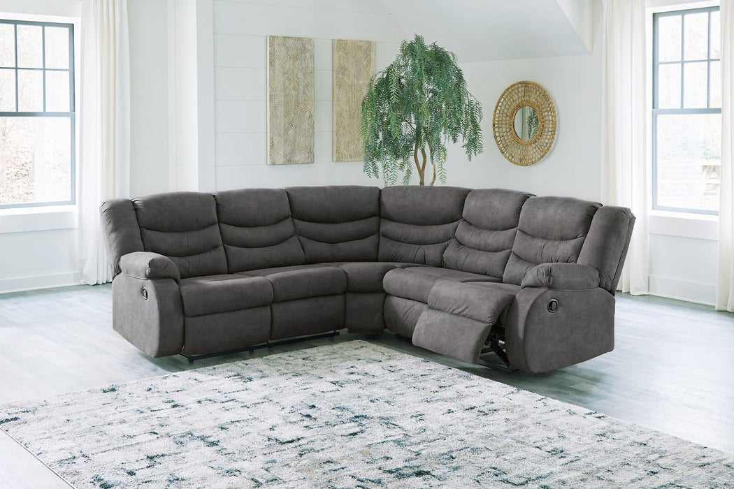 Partymate 2-Piece Reclining Sectional - MR ZEE FURNITURE