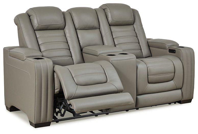 Backtrack Power Reclining Loveseat - MR ZEE FURNITURE