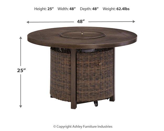 Paradise Trail Fire Pit Table - MR ZEE FURNITURE