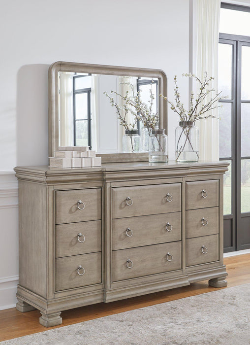 Lexorne Dresser and Mirror - MR ZEE FURNITURE