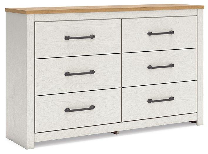 Linnocreek Dresser and Mirror - MR ZEE FURNITURE