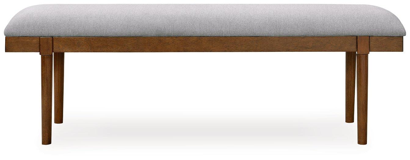 Lyncott 59" Upholstered Dining Bench - MR ZEE FURNITURE