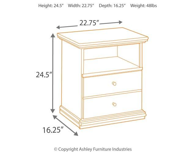 Maribel Nightstand - MR ZEE FURNITURE