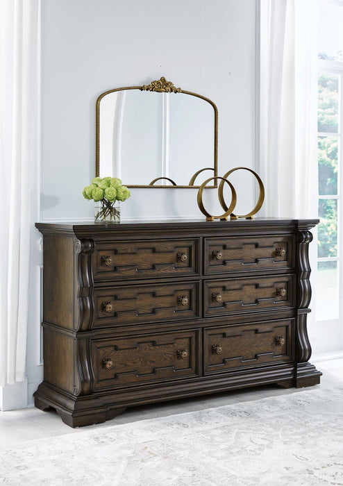 Maylee Dresser and Mirror - MR ZEE FURNITURE