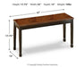 Owingsville Dining Bench - MR ZEE FURNITURE