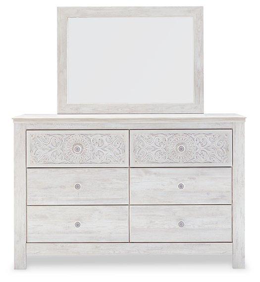 Paxberry Dresser and Mirror - MR ZEE FURNITURE