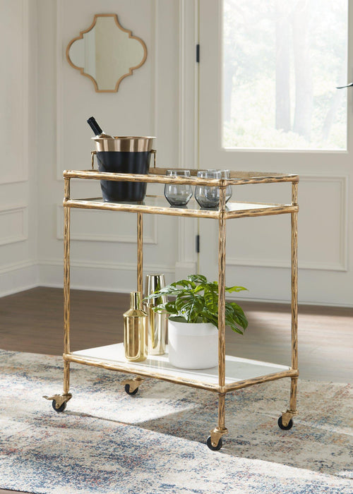 Plattfield Bar Cart - MR ZEE FURNITURE