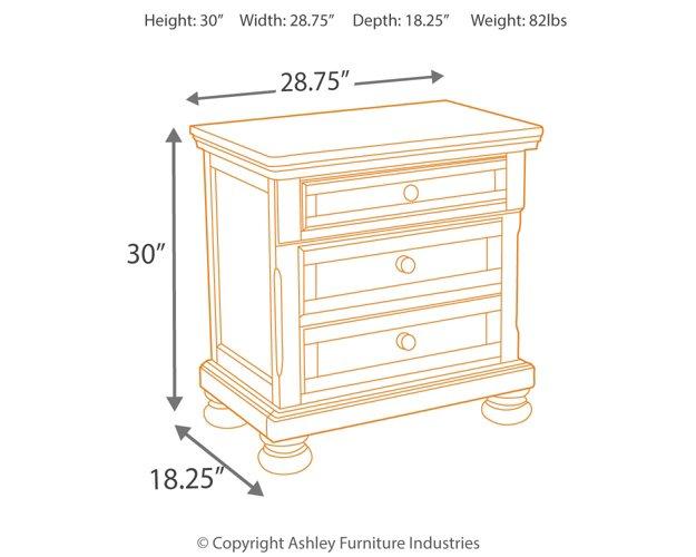 Porter Nightstand - MR ZEE FURNITURE