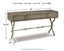 Quinnland Sofa/Console Table - MR ZEE FURNITURE