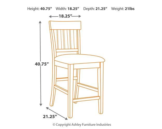 Ralene Counter Height Bar Stool - MR ZEE FURNITURE