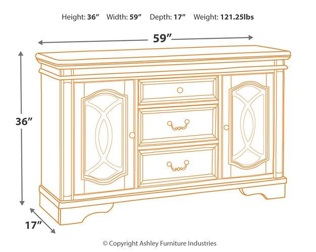 Realyn Dining Server - MR ZEE FURNITURE