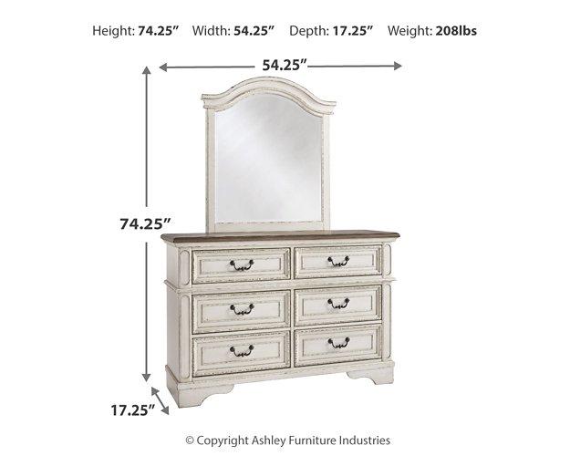 Realyn Dresser and Mirror - MR ZEE FURNITURE