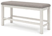 Robbinsdale 49" Counter Height Dining Bench - MR ZEE FURNITURE