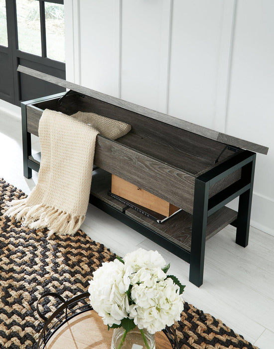 Rhyson Storage Bench - MR ZEE FURNITURE