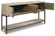 Roanley Sofa/Console Table - MR ZEE FURNITURE