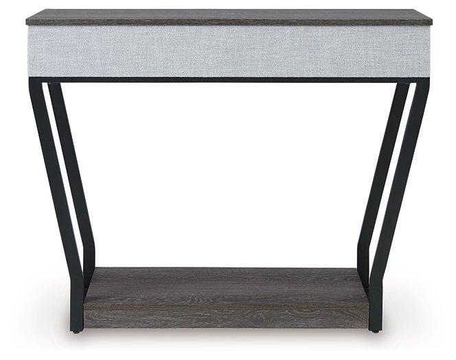 Sethlen Console Sofa Table with Speaker - MR ZEE FURNITURE