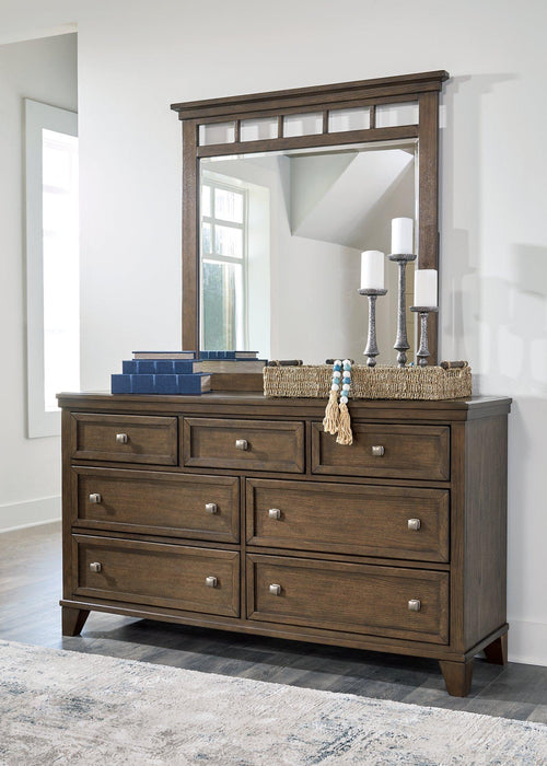 Shawbeck Dresser and Mirror - MR ZEE FURNITURE