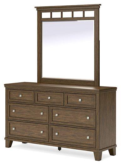 Shawbeck Dresser and Mirror - MR ZEE FURNITURE