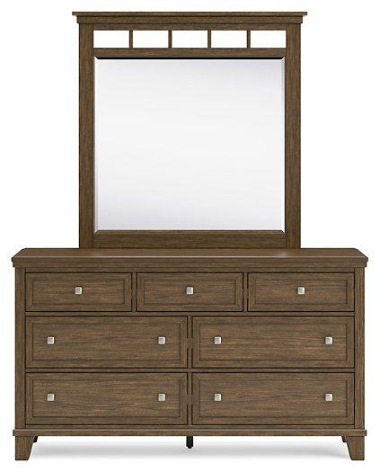 Shawbeck Dresser and Mirror - MR ZEE FURNITURE