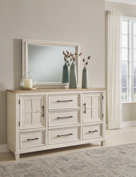 Shaybrock Dresser and Mirror - MR ZEE FURNITURE