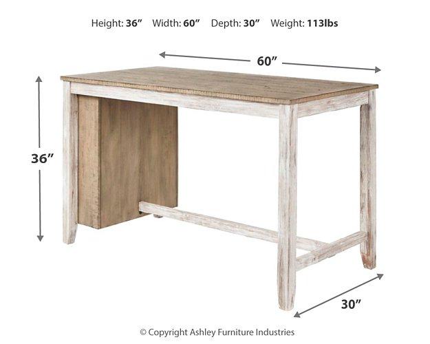 Skempton Counter Height Dining Table - MR ZEE FURNITURE