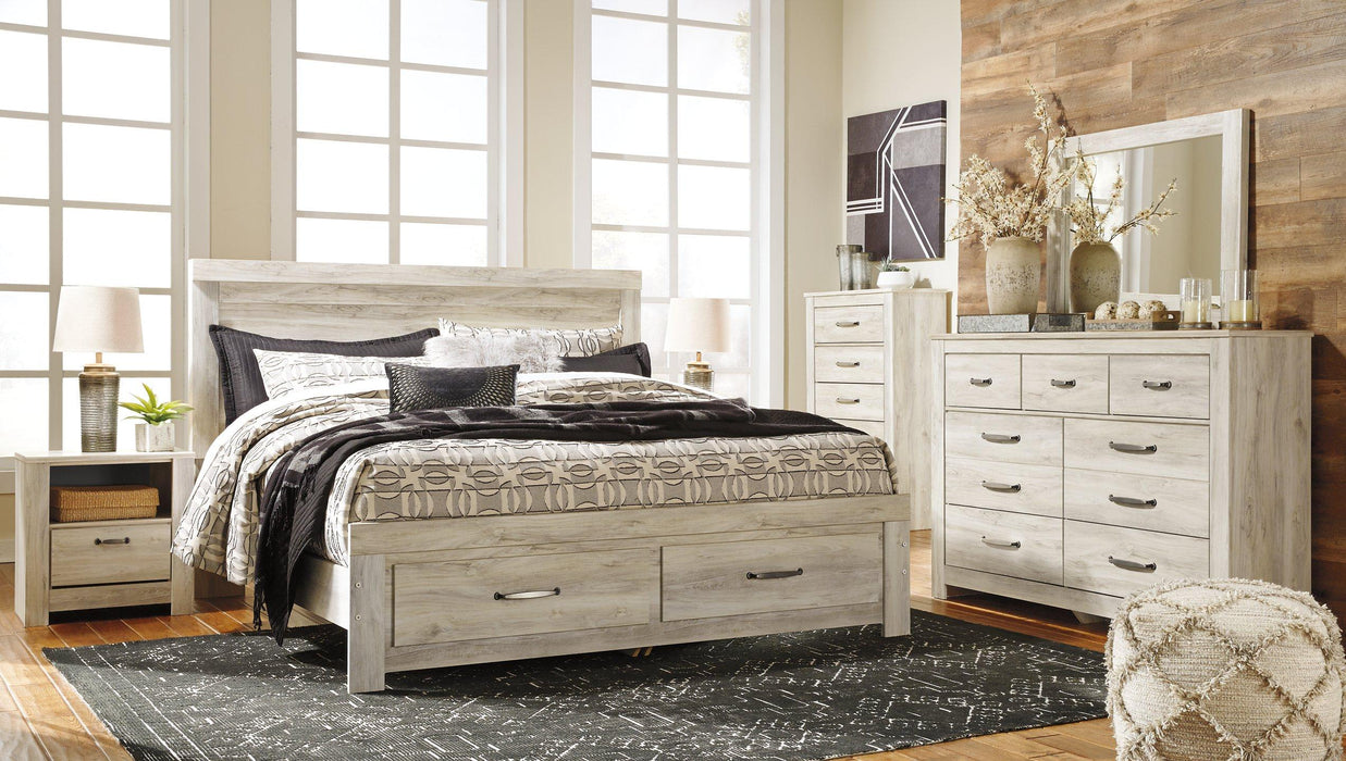 Bellaby Bed with 2 Storage Drawers - MR ZEE FURNITURE