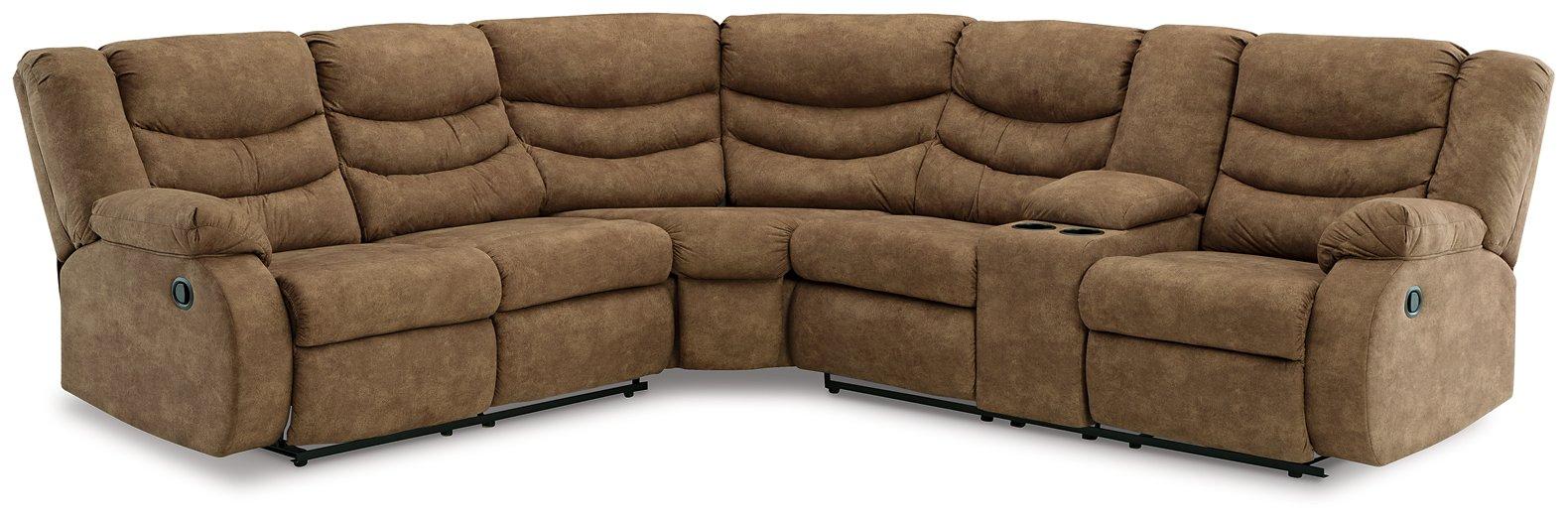 Partymate 2-Piece Reclining Sectional - MR ZEE FURNITURE