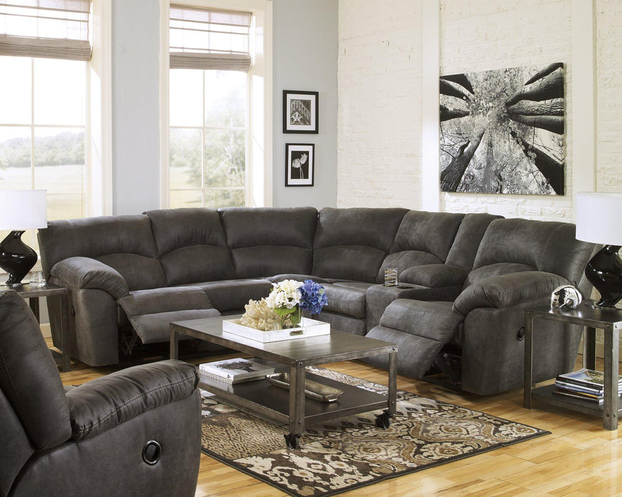 Tambo 2-Piece Reclining Sectional - MR ZEE FURNITURE