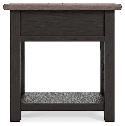 Tyler Creek Chairside End Table - MR ZEE FURNITURE