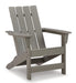 Visola Outdoor Adirondack Chair and End Table - MR ZEE FURNITURE