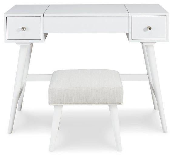 Thadamere Vanity with Stool - MR ZEE FURNITURE