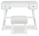 Thadamere Vanity with Stool - MR ZEE FURNITURE