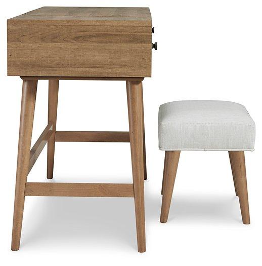 Thadamere Vanity with Stool - MR ZEE FURNITURE