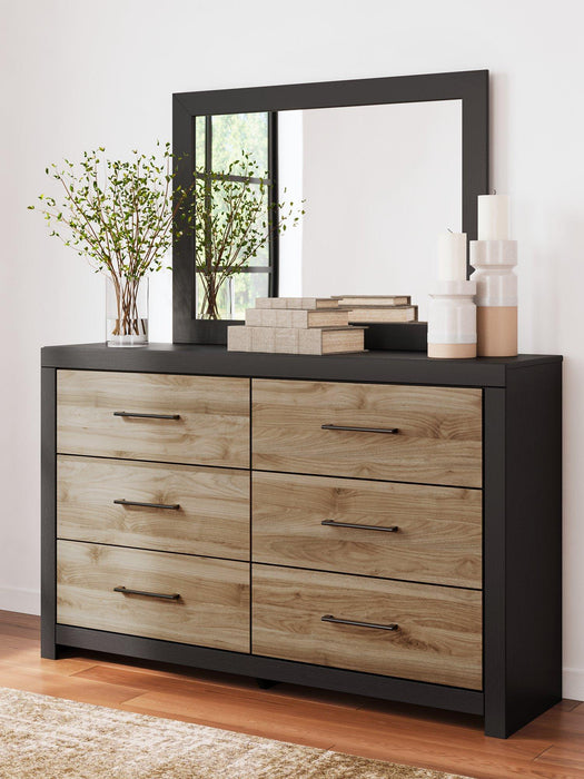 Vertani Dresser and Mirror - MR ZEE FURNITURE