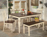 Whitesburg Dining Bench - MR ZEE FURNITURE